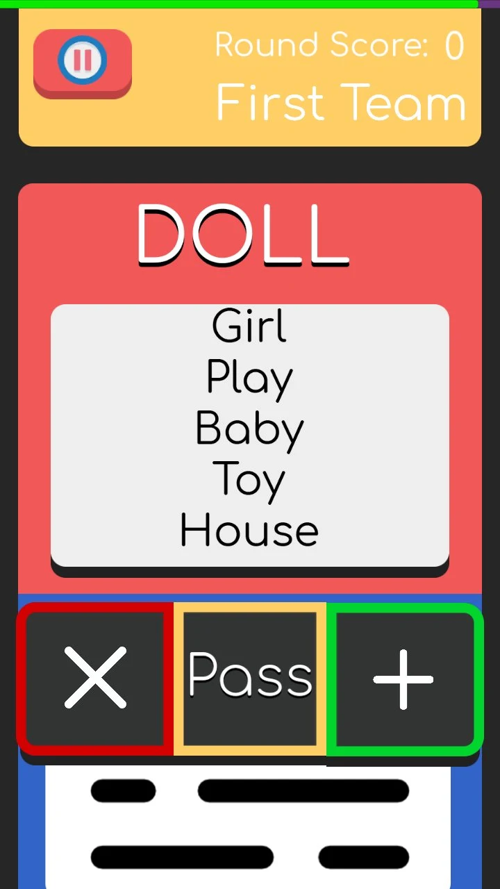 لعبة قول بس لا تقول - Taboo Word Cards screenshot